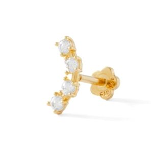 Cartilage 14k Gold Stud Earrings